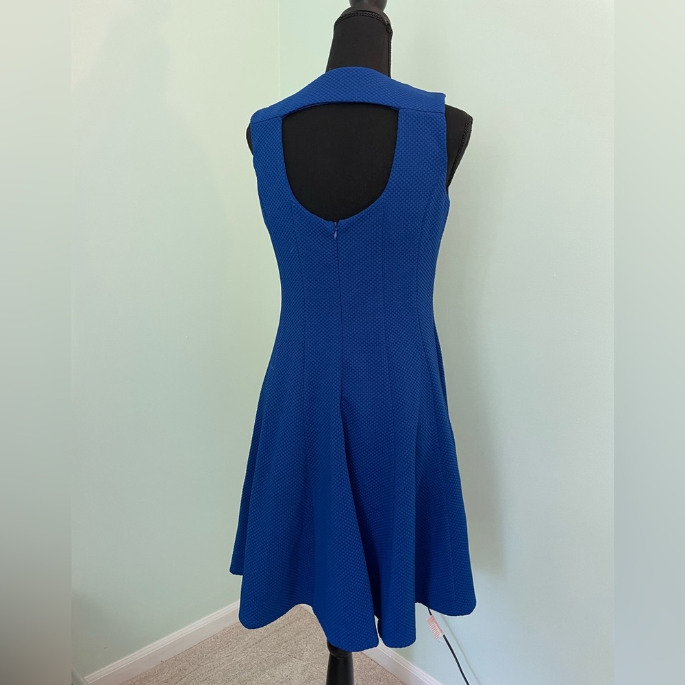 Sleeveless, cutout back, Cobalt blue Danny and Nicole dress